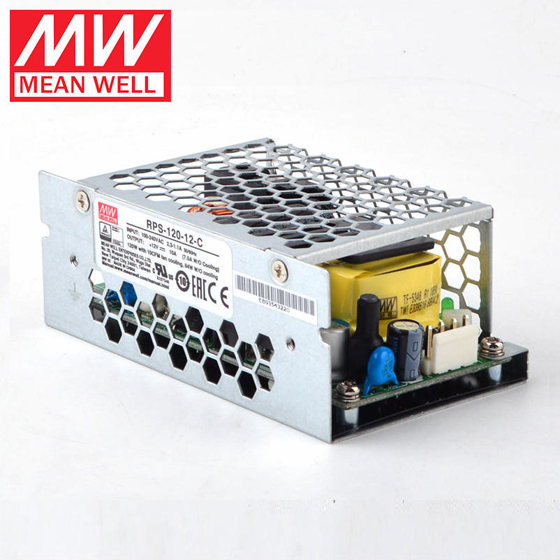 MEAN WELL  RPS-120 Medical 24V12V27V Switching Power Supply 15V48V Low leakage current MPS High Disturbance immunity C PCB