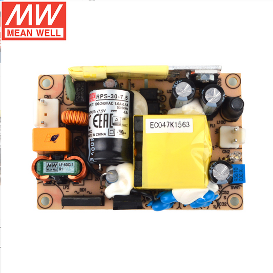 MEAN WELL  RPS-30 Switching power supply MPS Medical PCB type 24V12V5V Low leakage current 48V15V3.3V7.5V