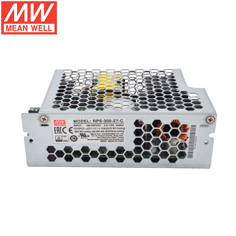 MEAN WELL RPS-300-12/24V Switching power supply 15/27/48 Medical use 300W low leakage current -C