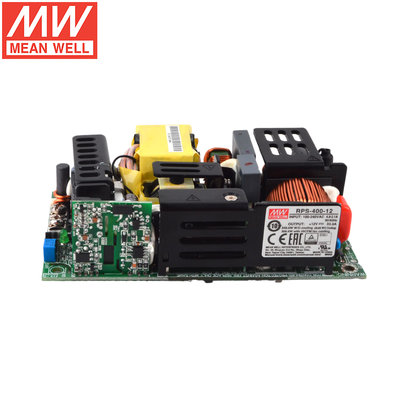 Mean Well  RPS-400 Medical 400W PCB Switching power Supply 12/15/24V/18/27/36/48-C/FT/SF