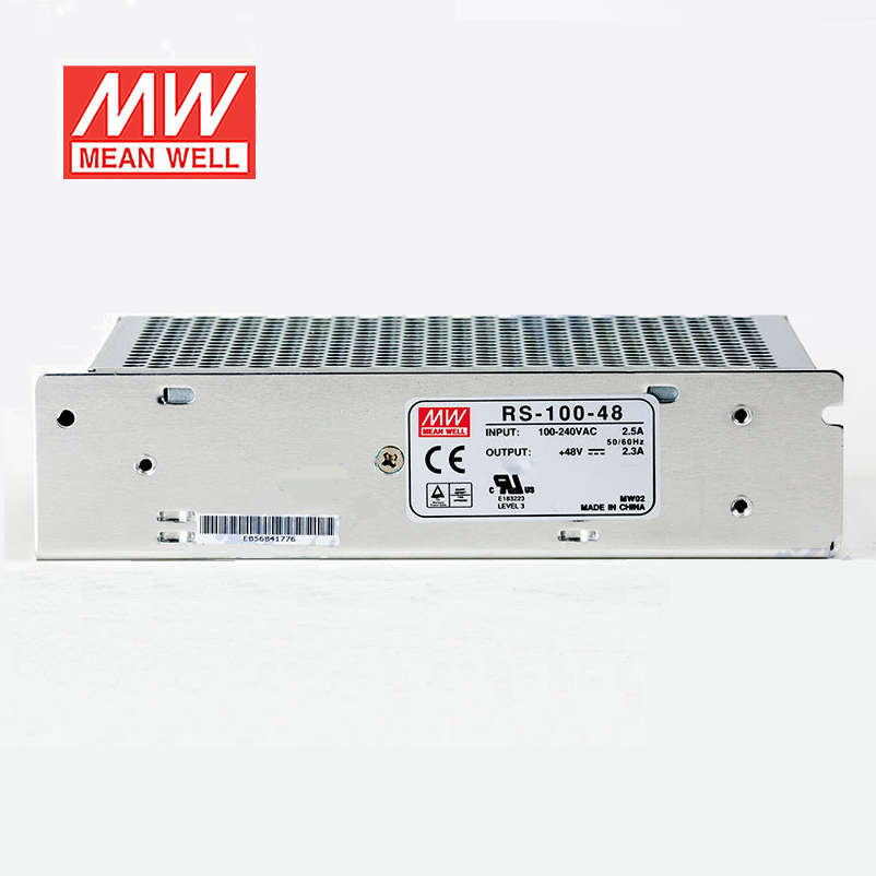 Ming Weft switching power supply RS-100 3.3V5V12V15V24V48V 100W stabilized S transformer NES