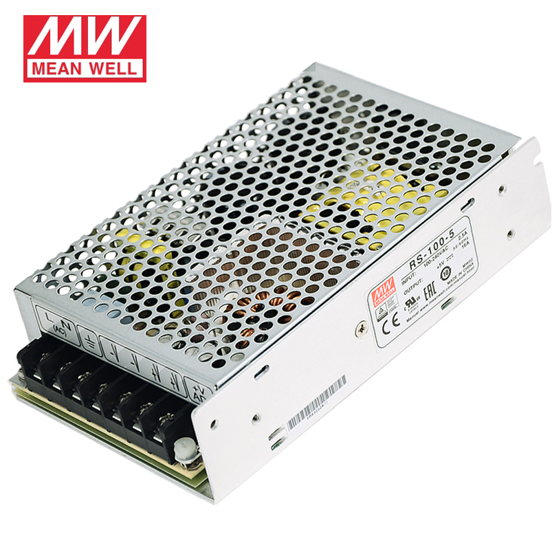 Ming Weft switching power supply RS-100 3.3V5V12V15V24V48V 100W stabilized S transformer NES