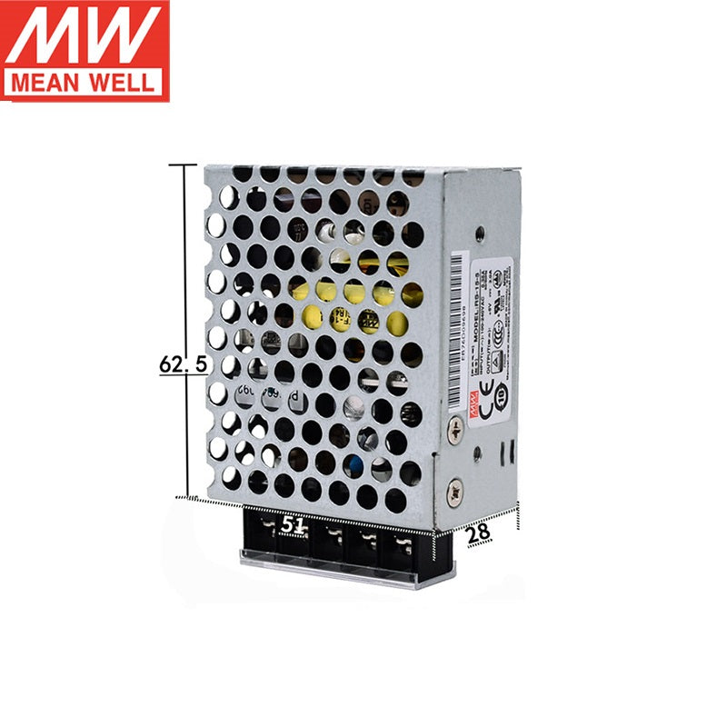 RS-15W Mingwei 5V3A Switching power supply 12V/24V DC DC module 3.3/15/48V LED NES/S