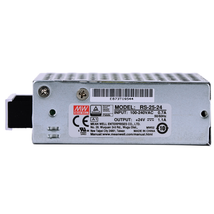 MEAN WELL RS-25 RS-25-5 RS-25-12 RS-25-15 RS-25-24 RS-25-48 25W Single Output Switching Power Supply