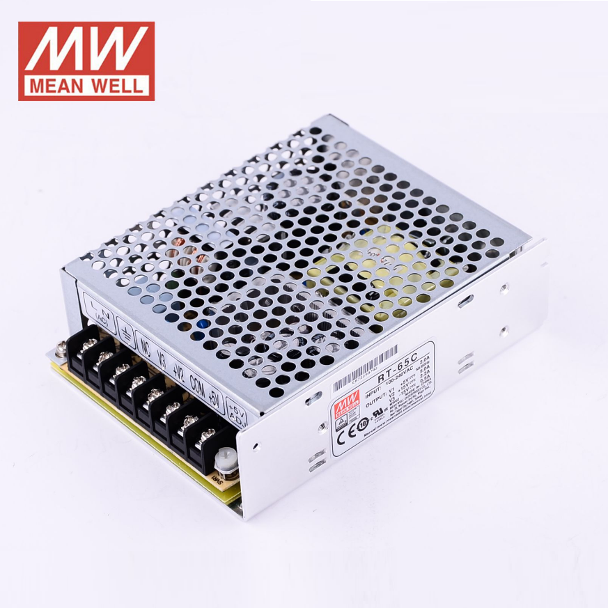 Mingwei RT-65A/65B/65C/65D three-way switching power supply 65W 5V/12V/15V/24V