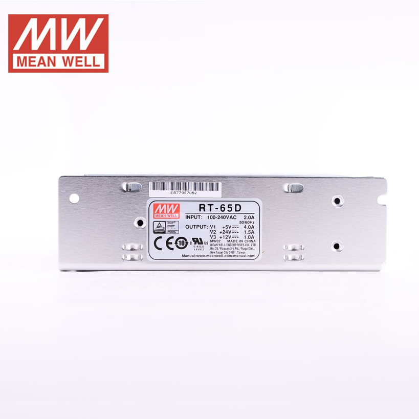 Mingwei RT-65A/65B/65C/65D three-way switching power supply 65W 5V/12V/15V/24V