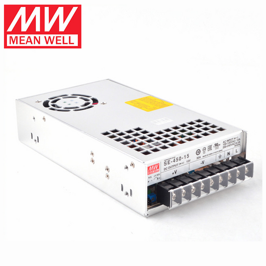 Ming-wei SE-450 High-power 450W switching Power Supply 5V12V15V24V36V48V Industrial control S-400 Single Output Power Supply