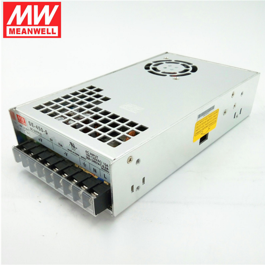 Ming-wei SE-450 High-power 450W switching Power Supply 5V12V15V24V36V48V Industrial control S-400 Single Output Power Supply