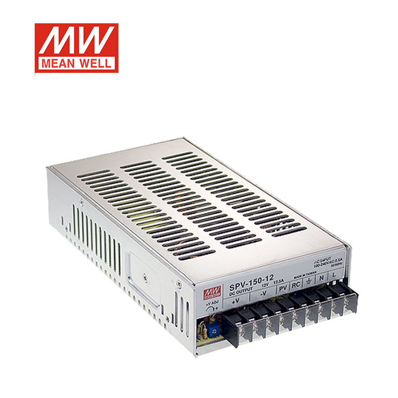 Mingwei SPV-150 Switching power supply 12/24/48V 150W Adjustable voltage (PV regulation requires external voltage)