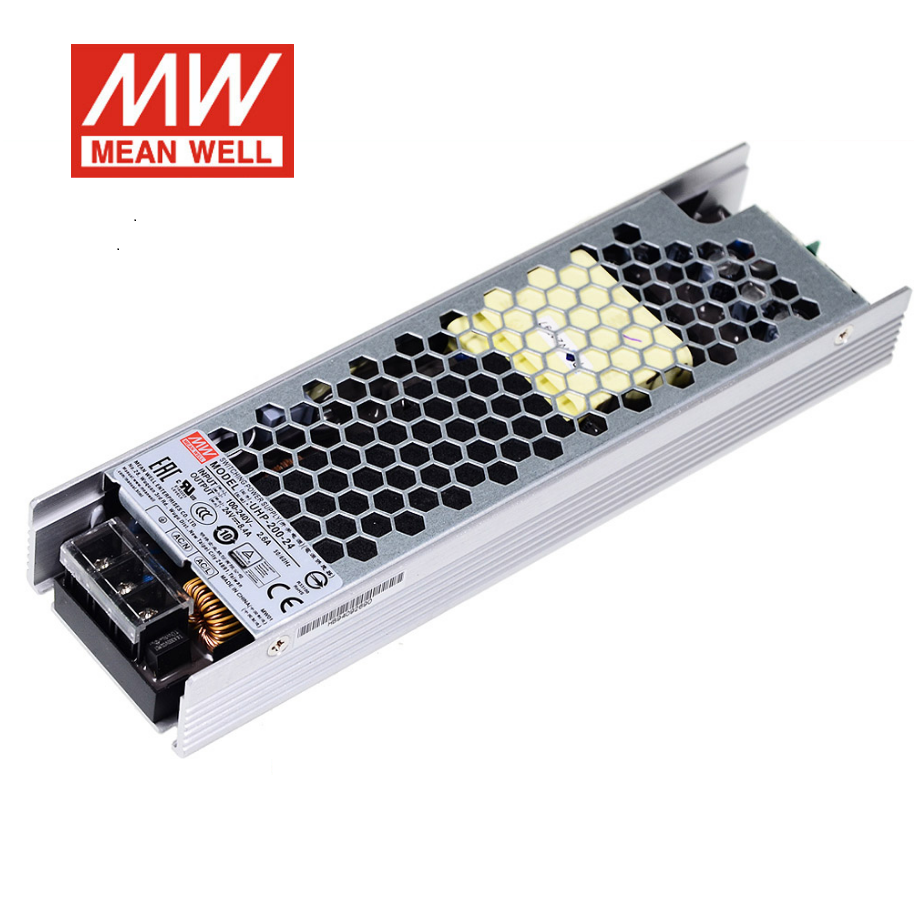 MEAN WELL UHP-200  Switching Power Supply For Led Display 3.3V 4.2V 5V 12V 15V 24V 36V 48V 200W PFC Redundancy Function