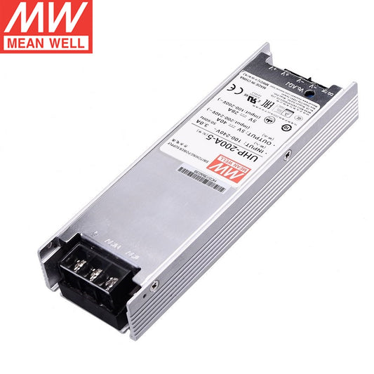 Mean Well UHP-200A Slim Type With PFC Meanwell 4.2V 4.5V 5V Single Output Switching Power Supply For LED Display TV Wall