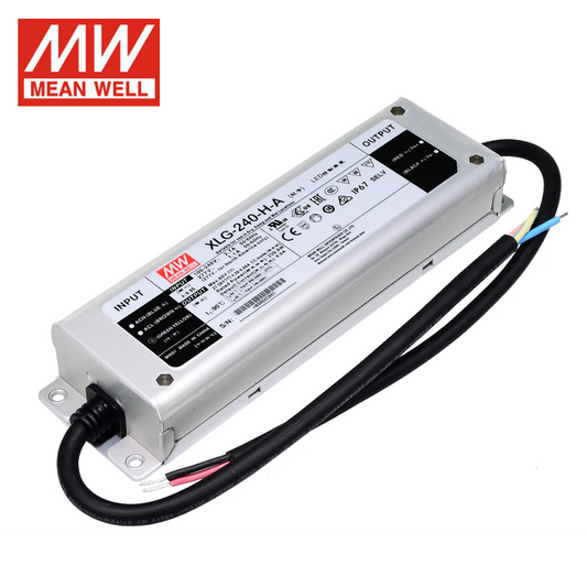 Taiwan Mingwei LED power supply XLG-240-H/M/L Constant power A/AB outdoor waterproof PFC driver