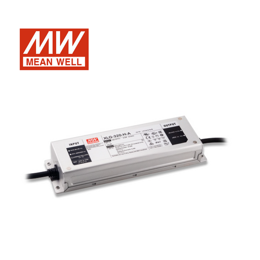 Mingwei switching power supply XLG-320-L/M/H/V-A/AB constant power LED driver + constant voltage type 24V13A